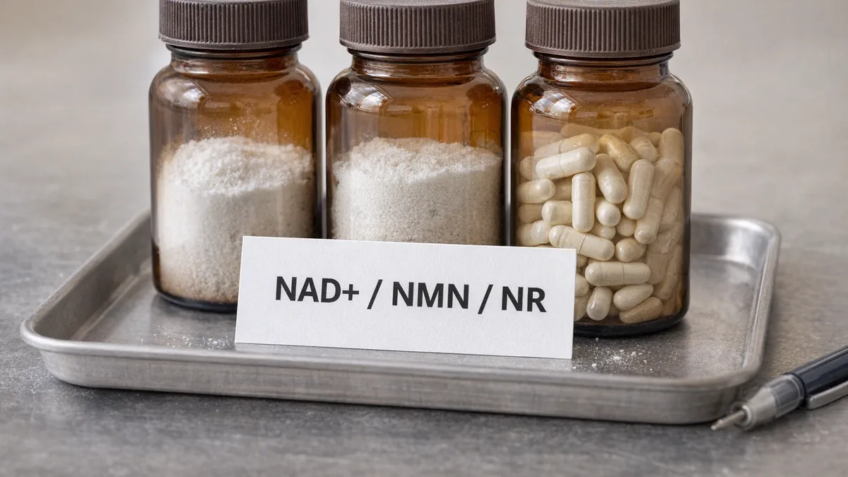 NAD+ / NMN / NR editorial research scene