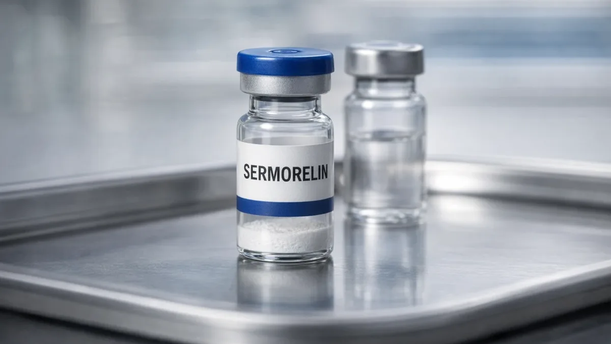 Sermorelin editorial research scene