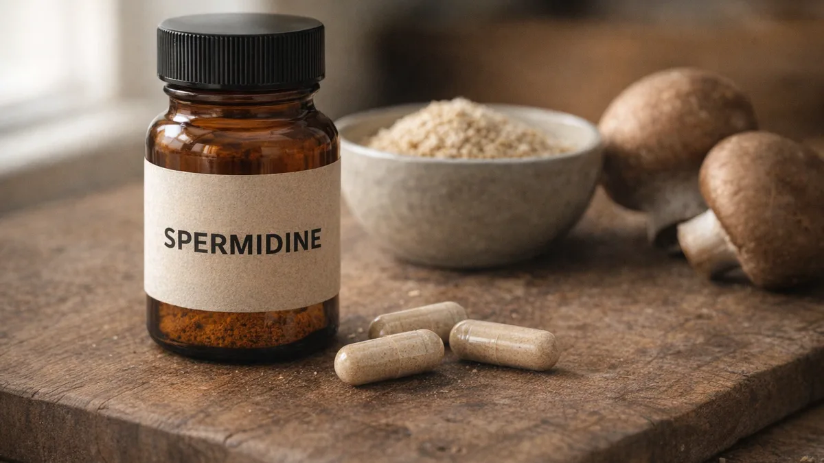Spermidine editorial research scene