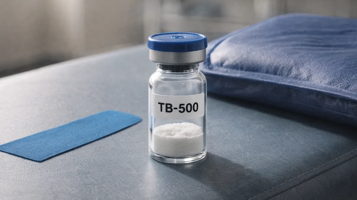 TB-500 editorial research scene