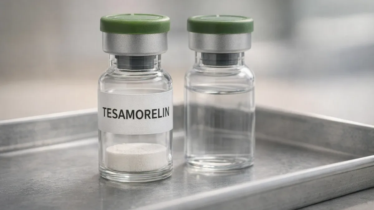 Tesamorelin editorial research scene